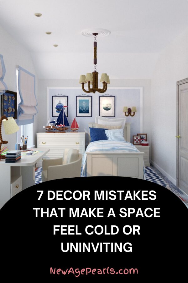 7 Decor Mistakes That Make a Space Feel Cold or Uninviting