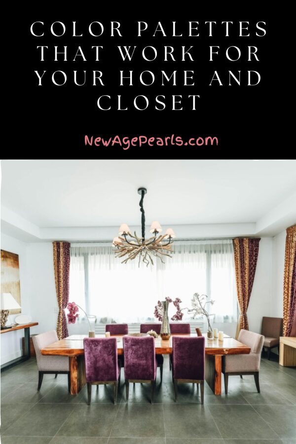 Color Palettes That Work for Both Your Home and Your Closet